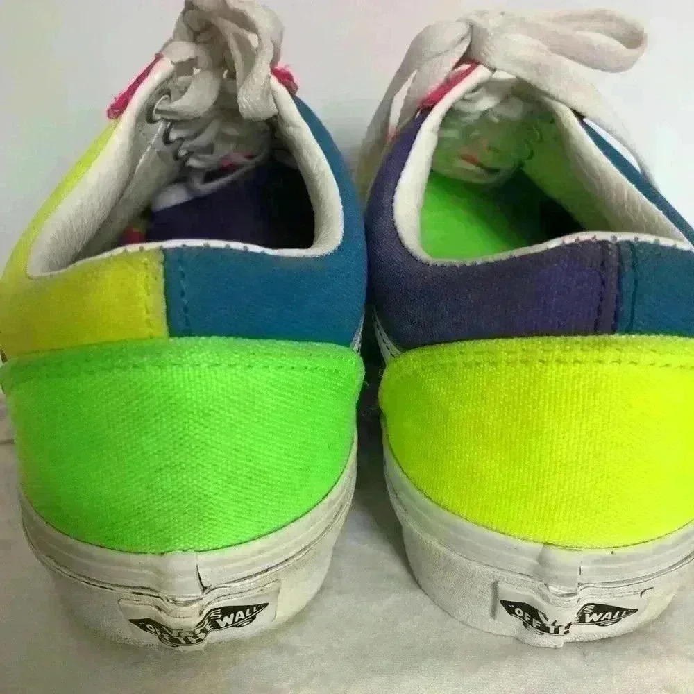 Vans neon color blocked - Picture 5 of 8